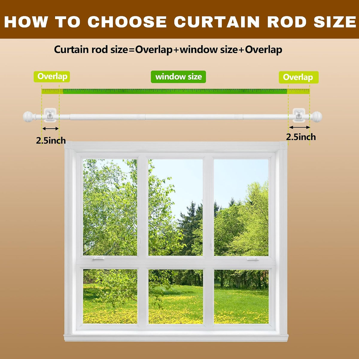 adhesive curtain rod no drilling for renter 27, view 9
