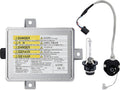 Xenon HID Headlight Ballast Unit Assembly with Igniter and D2S Bulb fit for 2002-2005 Acura TL / TSX/ TL Type-S, 2004-2006 Mazda 3, 2004-2009 Honda S2000 Replaces # W3T10471 X6T02971 X6T02981 W3T14371