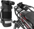 Rexmica Fuel Bottle Holder for 30 oz Fuel Bottle, Fuel Bottle Pouch Bag Fit for Mounting on Motorcycle or on MOLLE Bag Backpack, Black (Patented Design), RM01001