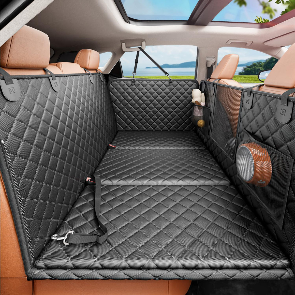 reevaa 2.0 hard bottom back seat cover for, main product view