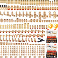 cheemuii 300 pcs brass dot air line fittings, main product view