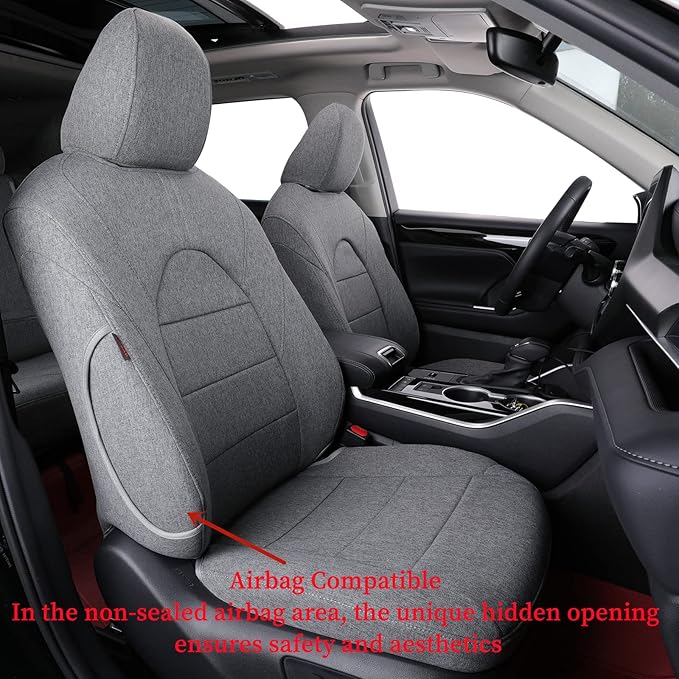 coverdream Camry Seat Covers Custom Fit - Image 6