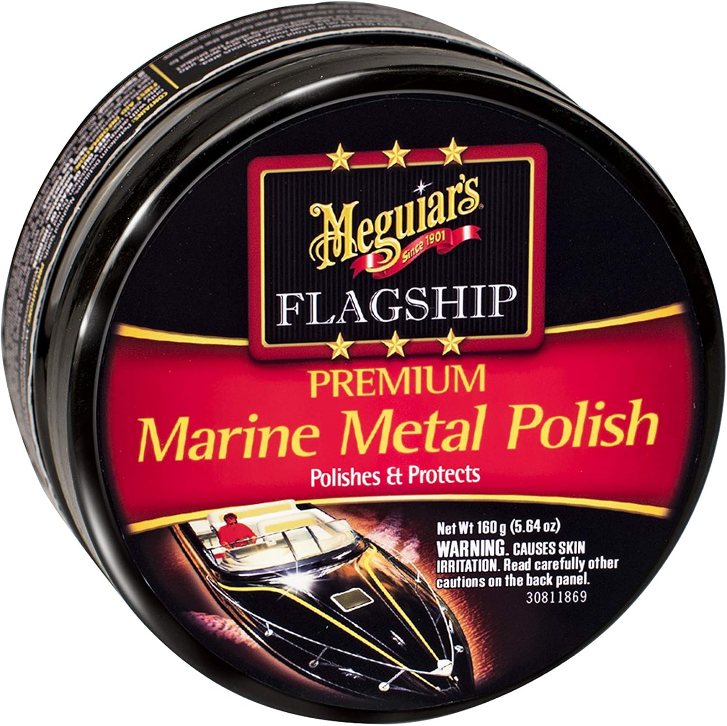 Meguiar's M180406 Marine Metal Polish