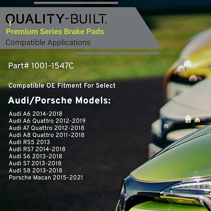 Premium Ceramic Rear Brake Pads Compatible - Image 3
