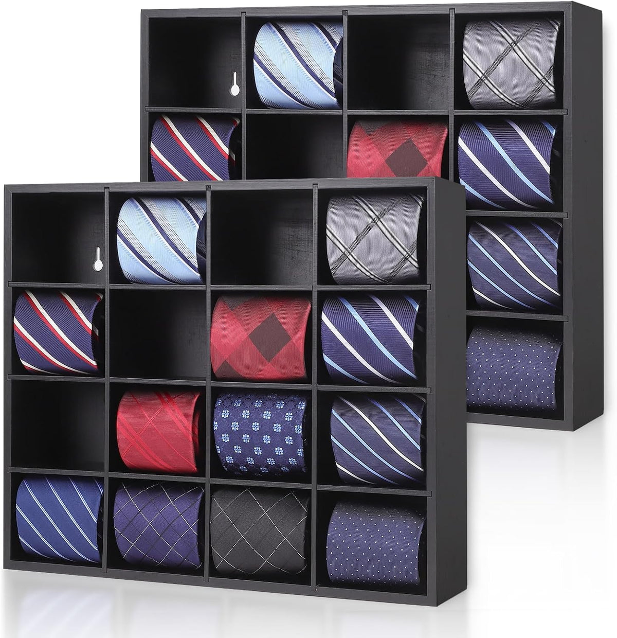 tie organizer wall mounted tie rack,tie box for, main product view