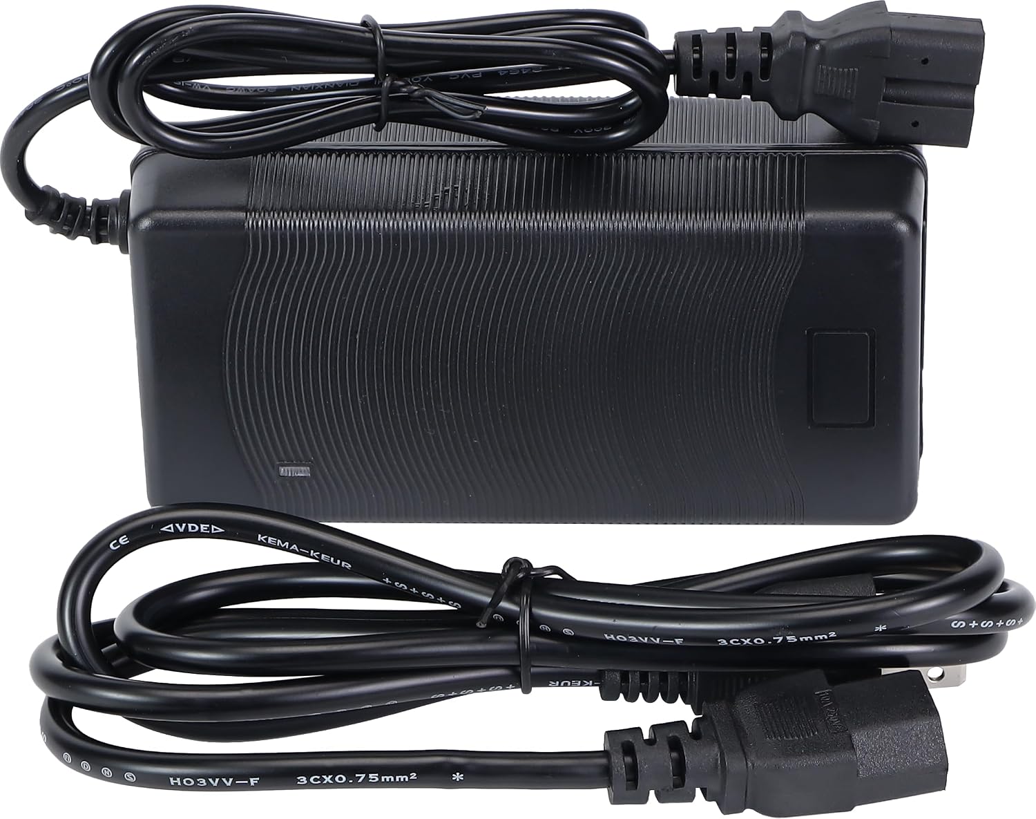 48V 3A LiFePO4 E-Bike B attery Charger,58.8V DC Output,110V AC Input for Lithium Iron Phosphate B attery Packs