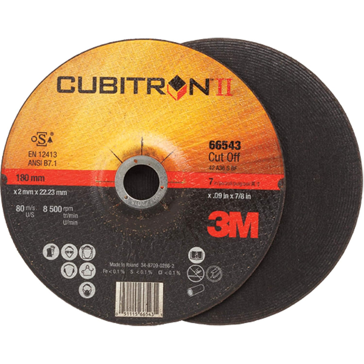 3m cut-off wheel, type 27 premium metal cutting, main product view