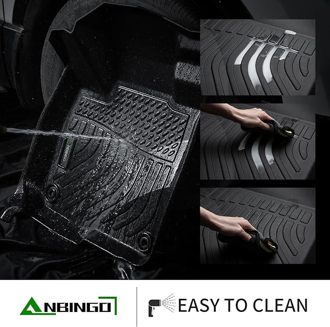 ANBINGO®Floor Mats Fit for Hyundai Santa Cruz 2022-2025 All Weather Mats for - Image 3