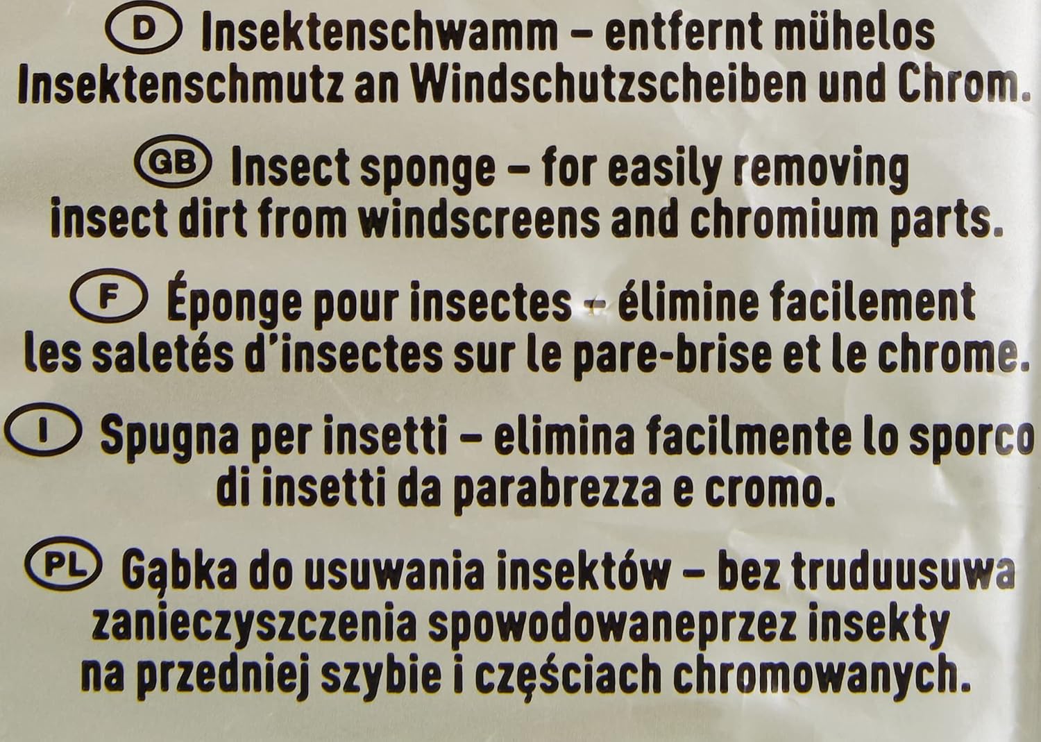 Nigrin 71502 Insect Sponge