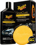 Meguiar's Gold Class Carnauba Plus Premium Liquid Wax - Long-lasting Protection, Deep Shine, Easy Application - The Perfect Car Wax for All Vehicles with Glossy Paint - 16 Oz