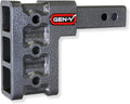 GEN-Y Hitch Tow Hitch for 2" Receiver - 5" Drop/Rise with 3 Adjustable Positions, 16,000 lbs Towing Capacity, 2,000 lbs Tongue Weight, Silver