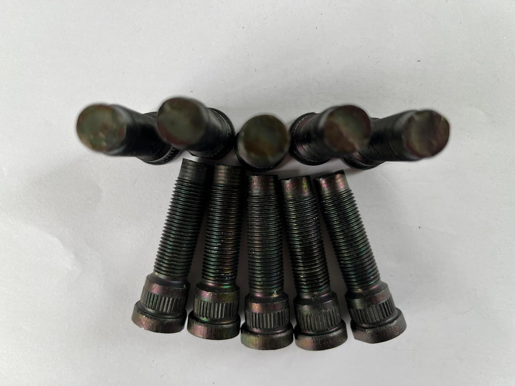 10PCS Grade 12.9 1/2-20 Serrated Wheel Stud 610-444 0.628 in. Knurl, 53mm Length Replacement for 2002-2010 Ford Explorer Mercury Mountaineer Rear