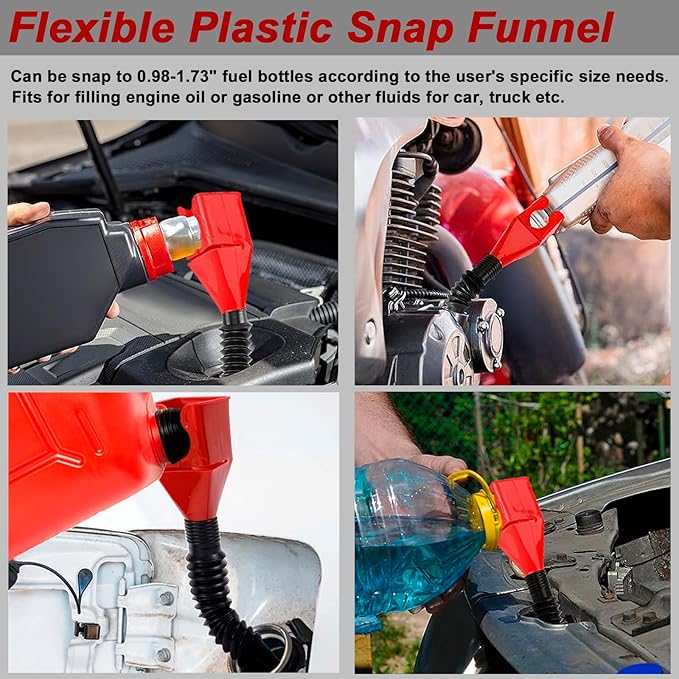 4Pcs Oil Filter Pliers Set, 3 Jaw Oil Filter Wrench - Image 7