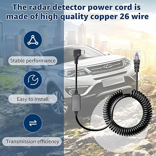 Radar Detector Colied Cord - Image 4