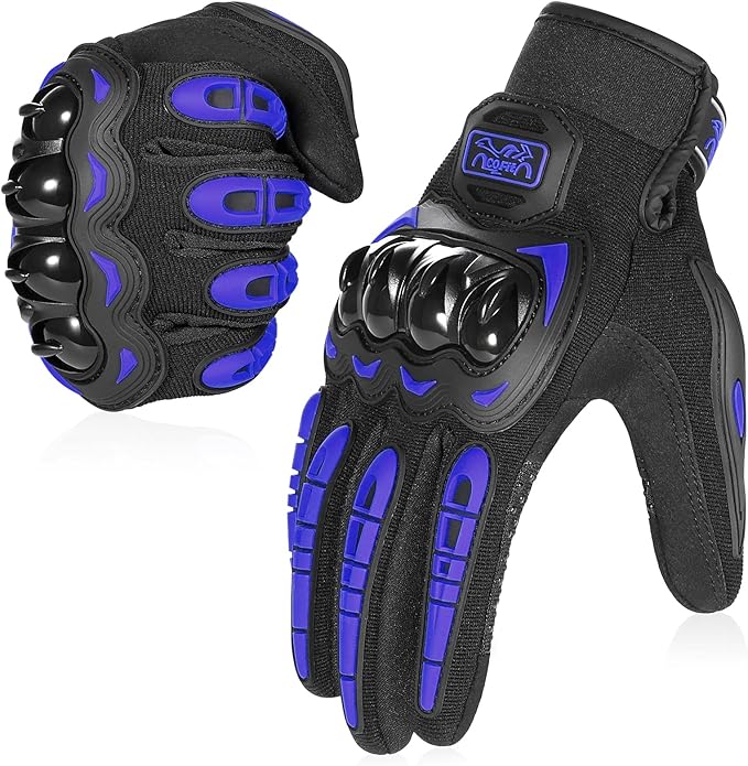 COFIT Motorcycle Gloves Breathable, Touchscreen Motorbike Gloves Anti-Slip by COFIT