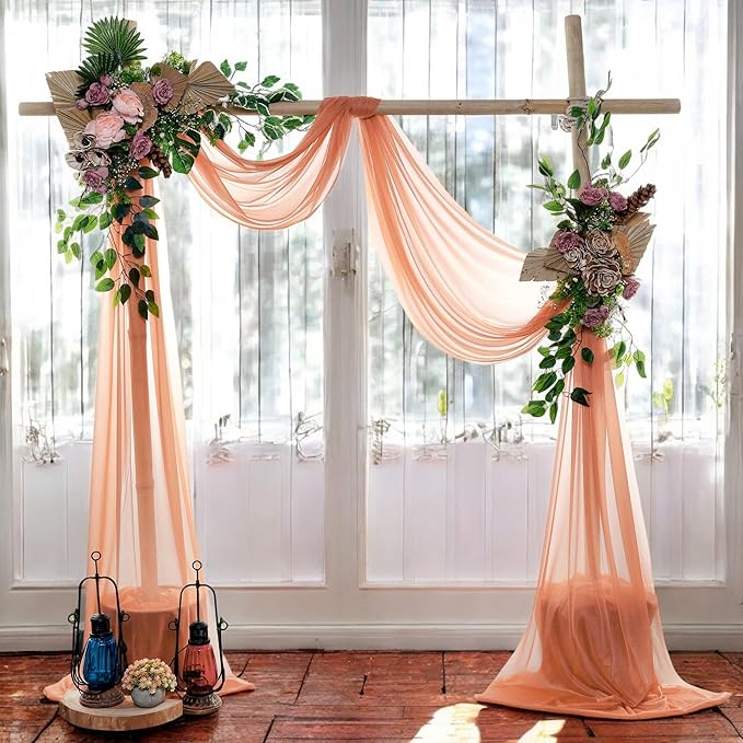 MDS Halloween Chiffon Draping Fabric - 1 Panel, 30" Wide x 100ft Long - ...
