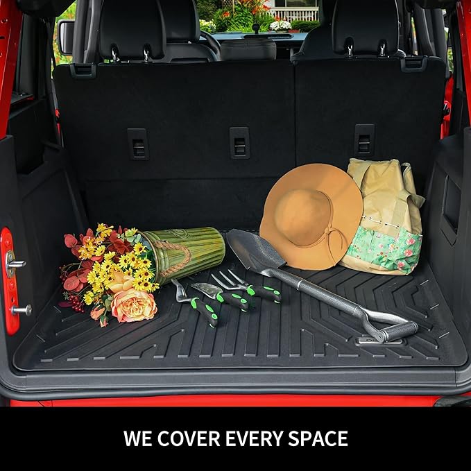 OEDRO Floor Mats Fit for Toyota 4Runner 2013-2024 5-Seater, Custom Fit TPE All - Image 6