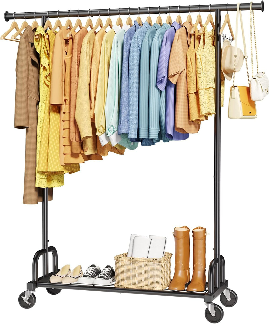 sakugi clothes rack - large-capacity clothing racks for, main product view
