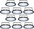 Viugreum 10 Pack 200W UFO LED High Bay Light, 20000LM 6500K Daylight White LED