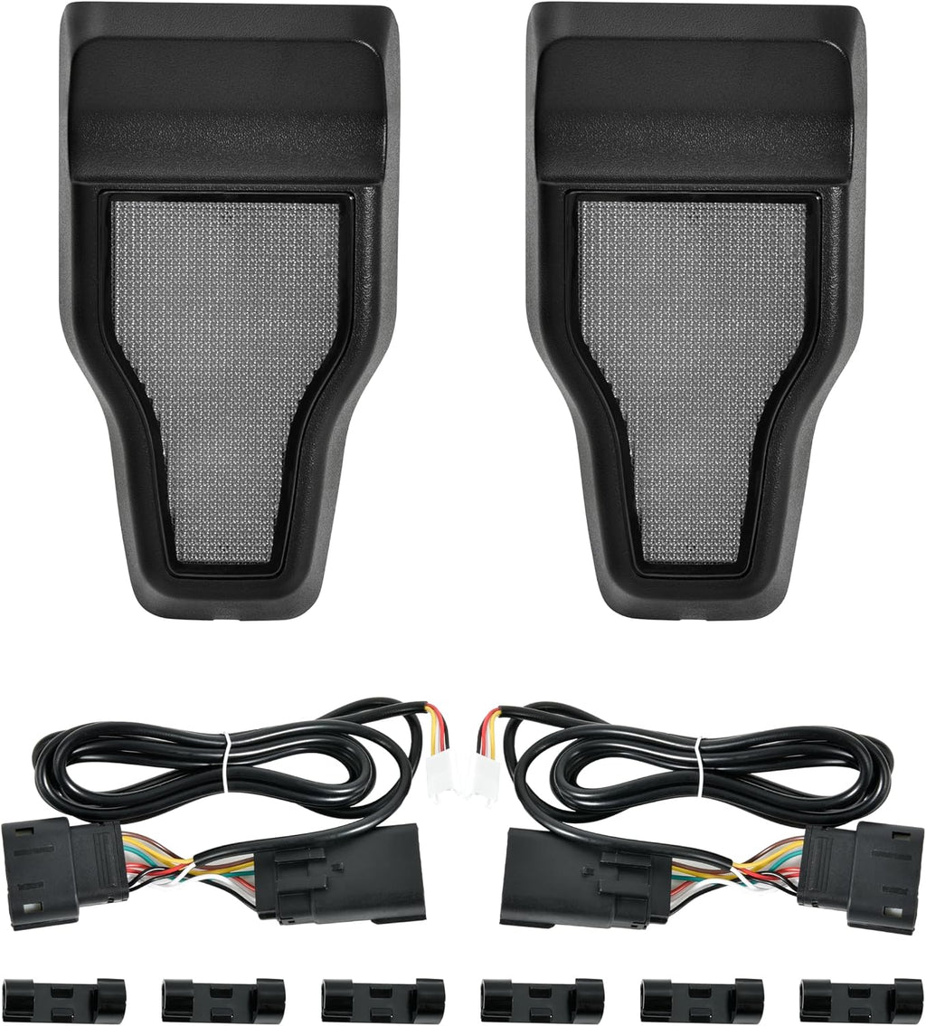 LED Rear Window Light for 2018-2021 Wrangler JL, Red Running Brake Turn Signal White Reverse Lamp Rear Tailgate Glass Hinge Mounted Light for Jeep Wrangler JL 2018-2021 Accessories