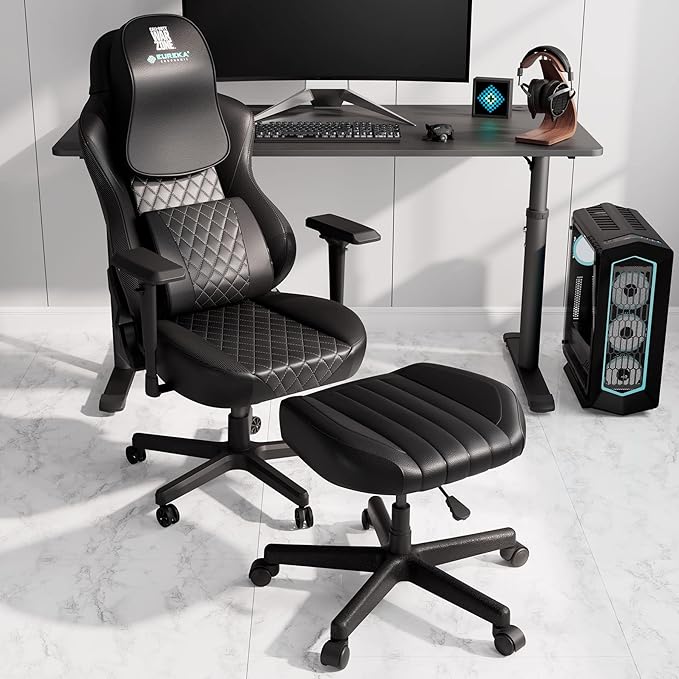 EUREKA ERGONOMIC Multi-Use Stool, Height Adjustable Swivel Rolling Stool Chair - Image 9