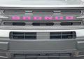 Grille Letter Overlays - Compatible with 2021-2026 Bronco Sport