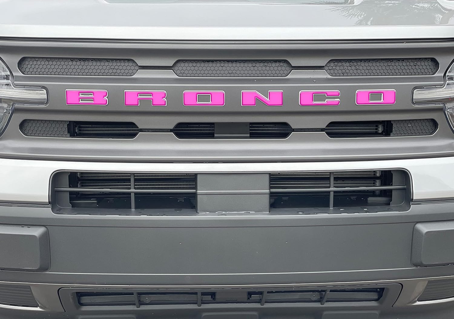 Grille Letter Overlays - Compatible with 2021-2026 Bronco Sport