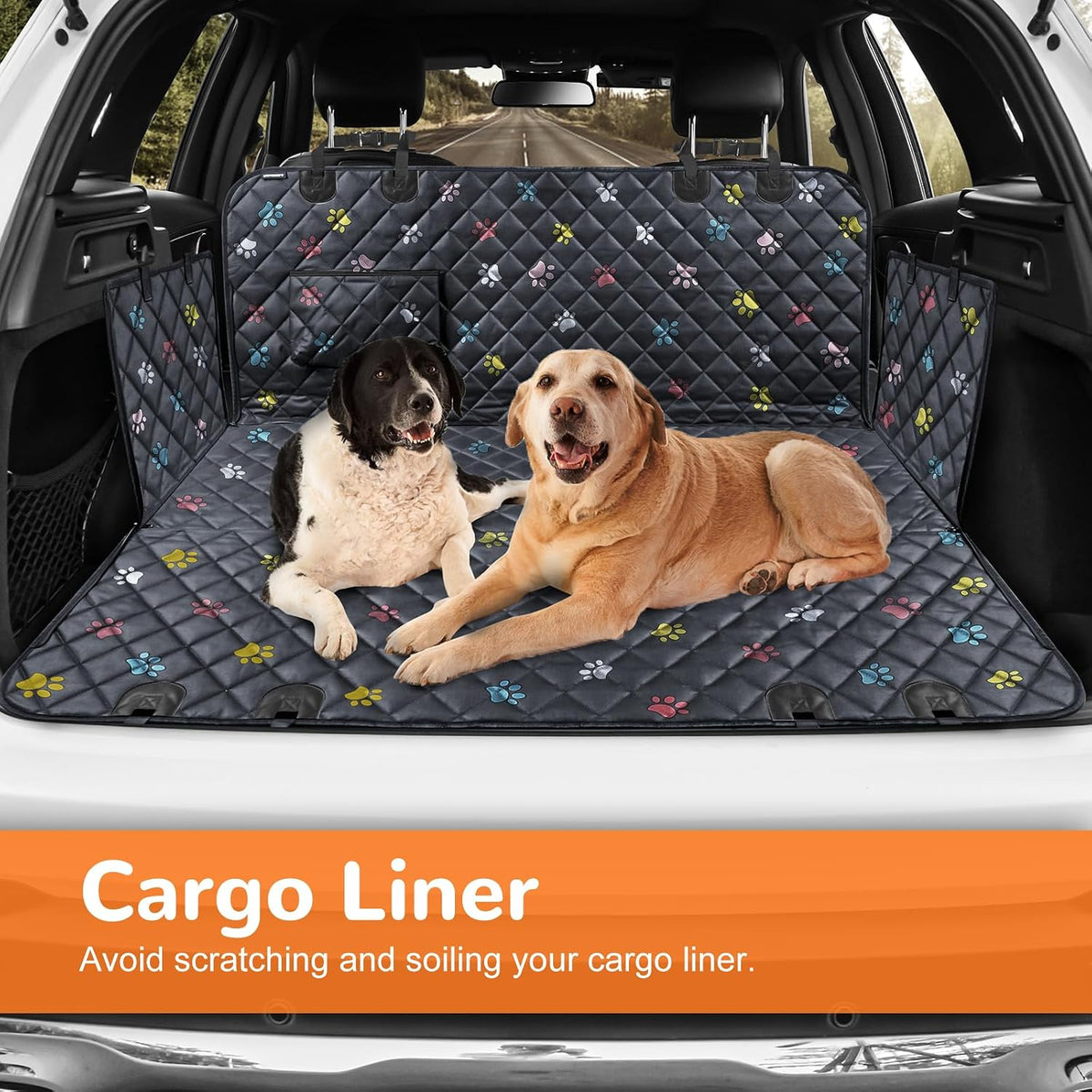 urpower dog car seat cover for back seat, side view