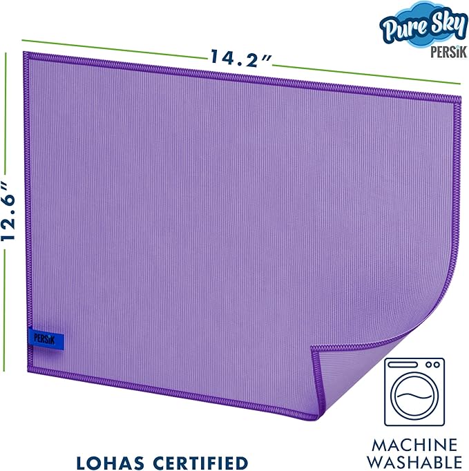 persik Pure-Sky Microfiber Cleaning Cloth - Image 3