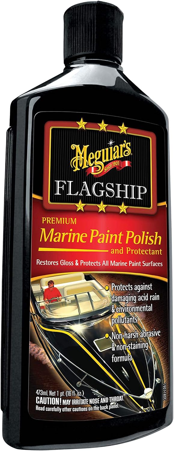 Meguiar's Marine Premium Polish, 16 Ounce (M19716)