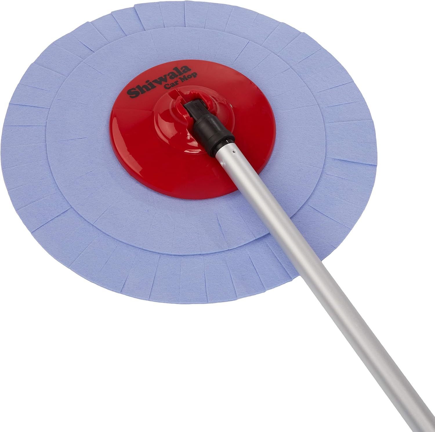 Shiwala Car Wash Mop, Extra Long Expandable Handle, Large Surface Coverage, Non-Abrasive Cleaning Head