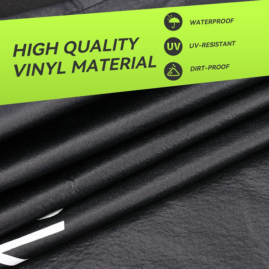 RVMATE RV Tire Covers, Dual Axle Wheel Cover (2 Pack) Fits 27"-30" Diameter Tires, Waterproof Anti-UV Black Dual Tire Covers RV Accessories for Truck/Trailer