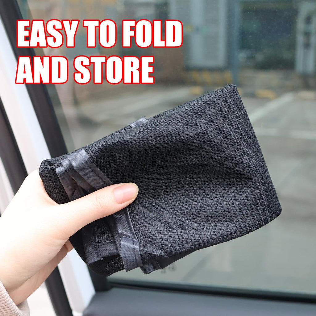 Magnetic Car Sun Shade UV Protection Auto Window Sunshade Side Curtain Summer Protection, Front Window Mesh Sun Visor (20 * 44 * 72cm)