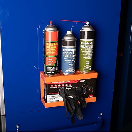 OEMTOOLS 23126 Orange Magnetic Glove Dispenser, Disposable Gloves Box Holder - Image 6