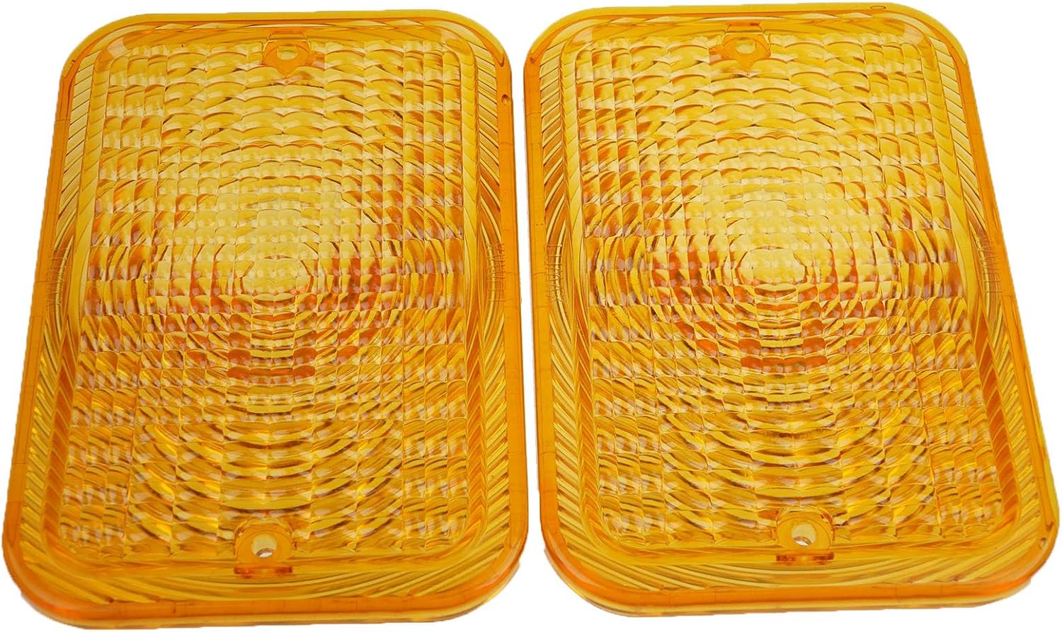 2PCS Amber Lens LVU18745 for John Deere Tractor 1023E 1025R 1026R | 2027R 2032R 3120 3203 3320 4105 4520 4600 5415 5425
