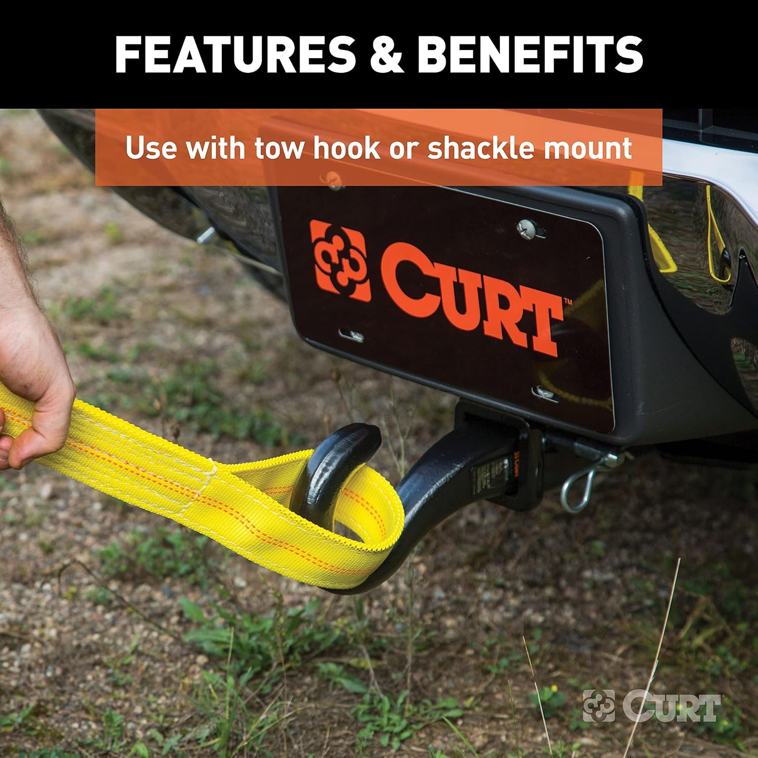 Curt Manufacturing 31367 Front Mount Receiver