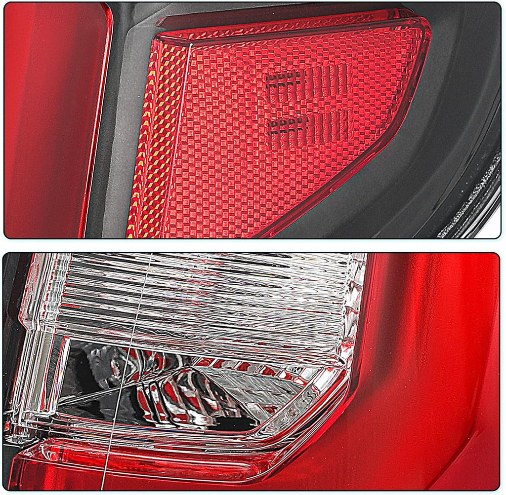 TUSDAR LED Tail Light Assembly For 2013-2016 GMC Acadia 2017 Limited Outer Rear Taillight Assembly OE Direct Replacement Brake Tail Lamp Right Passenger Side with Bulbs