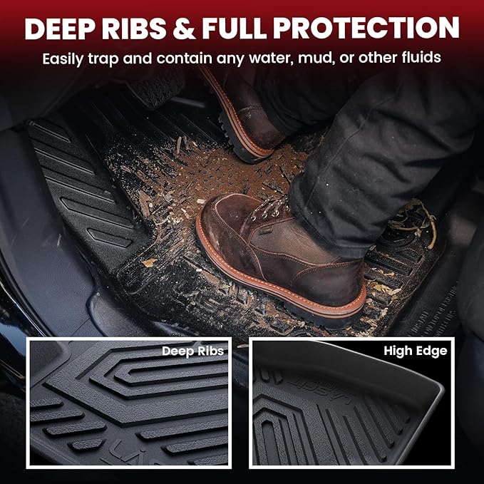 LASFIT Floor Mats for Ford Expedition | Expedition Max 8 Seater 2018-2024 - Image 2