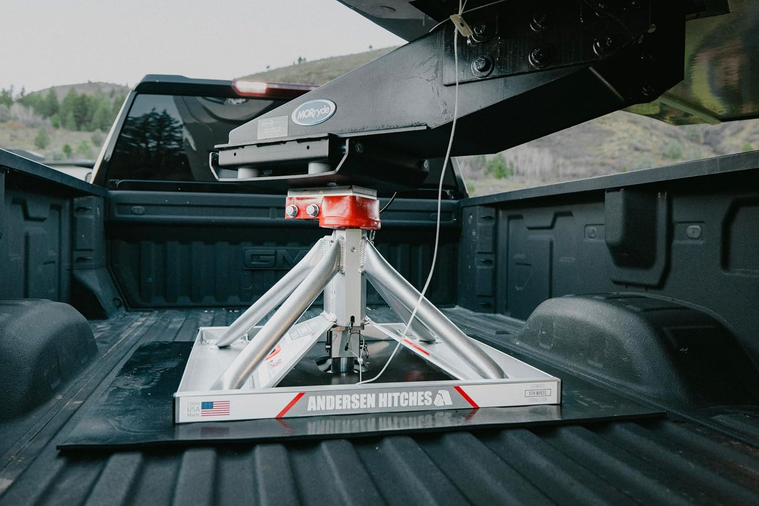 ANDERSEN HITCHES | Ultimate 5th Wheel Connection (Toolbox Model) | 13" Tall Base, 24,000 lbs GTWR, 4,500 LBS Tongue Weight | 3220-TBX