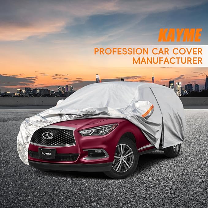 Kayme 6 Layers SUV Car Cover Custom Fit - Image 7