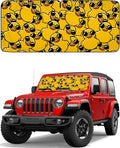 Autoamerics JeepWrangler Classic Ducks 1-Piece Windshield Sun Shade Foldable by AutoamericsUS
