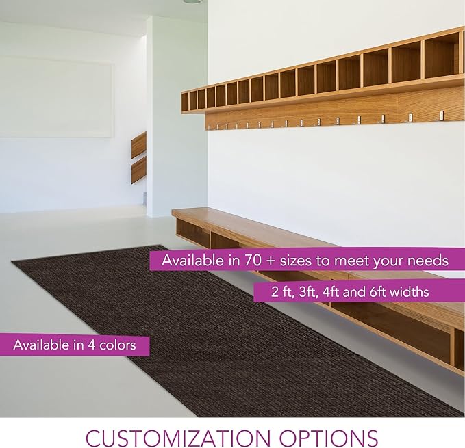 iCustomRug Spartan Weather Warrior Indoor/Outdoor Utility Ribbed Carpet Runner - Image 7