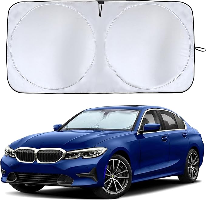EcoNour Mirror Cut Foldable Windshield Sun Shade by EcoNour
