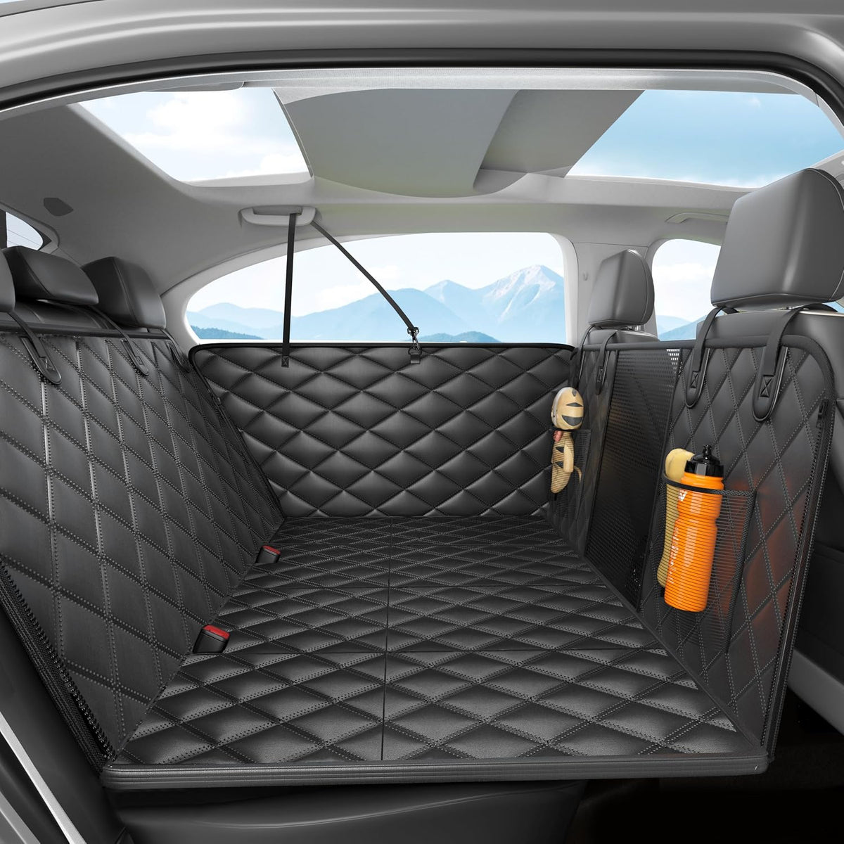 dog car seat cover for back seat, hard, main product view