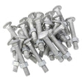 3/8 x 2 1/2" long carriage bolts with, main product view