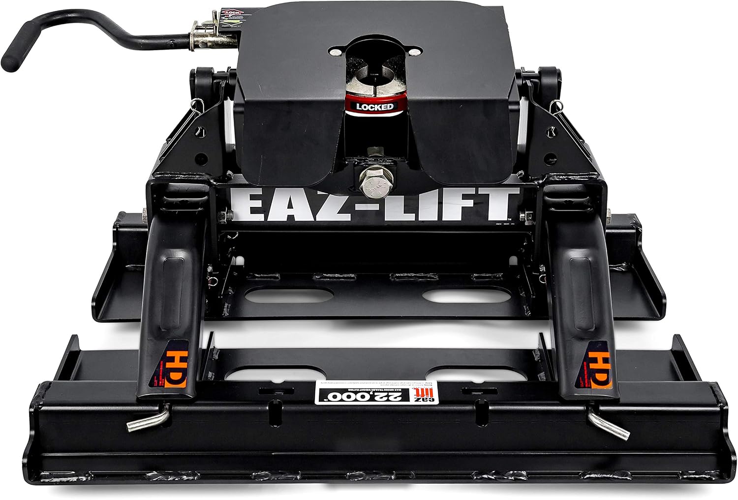 Camco 48663 Eaz-Lift Puck Style Adapter - Allow for Installation of a Fifth Wheel or Gooseneck Hitch to Industry Standard Rails - 2020 GM 2500 and 3500 (OEM Compatible)