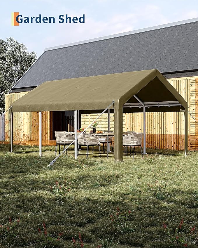 13 x 20FT Heavy Duty Carport - Image 6