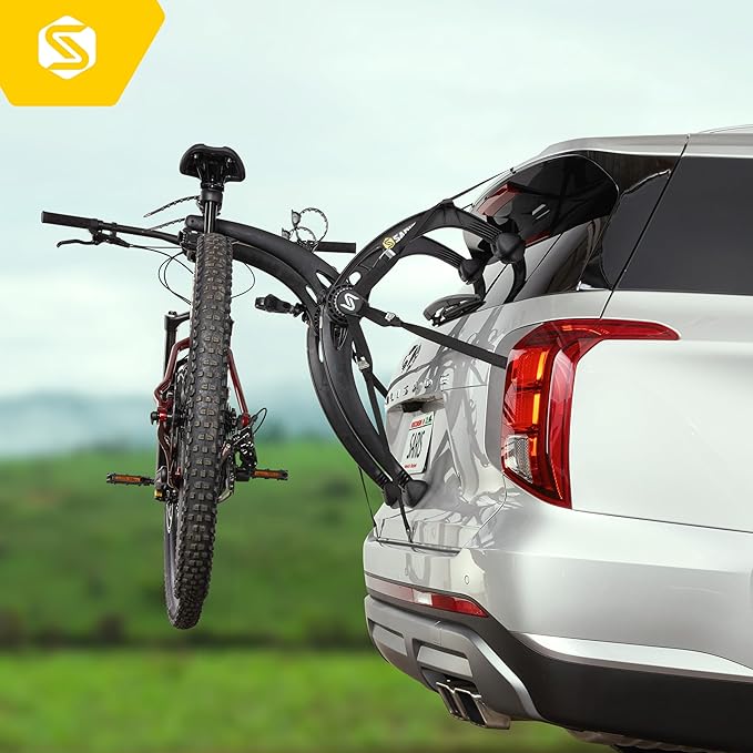 Saris Bones EX 2-Bike Trunk Rack Bicycle Carrier, Anti-Sway Straps, Made in USA - Image 9