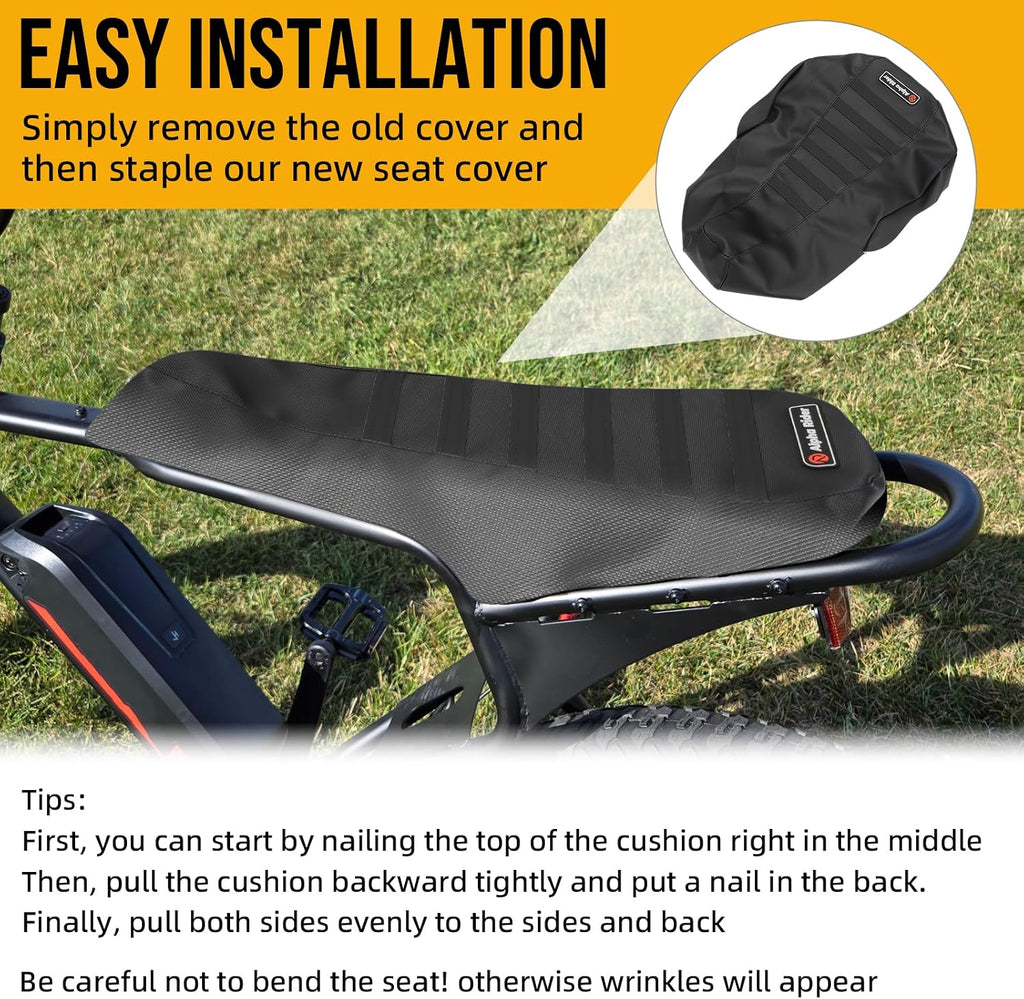 Non-Slip Seat Cover for Macfox X1s & X2 All-Season Soft Seat Cover (All Black