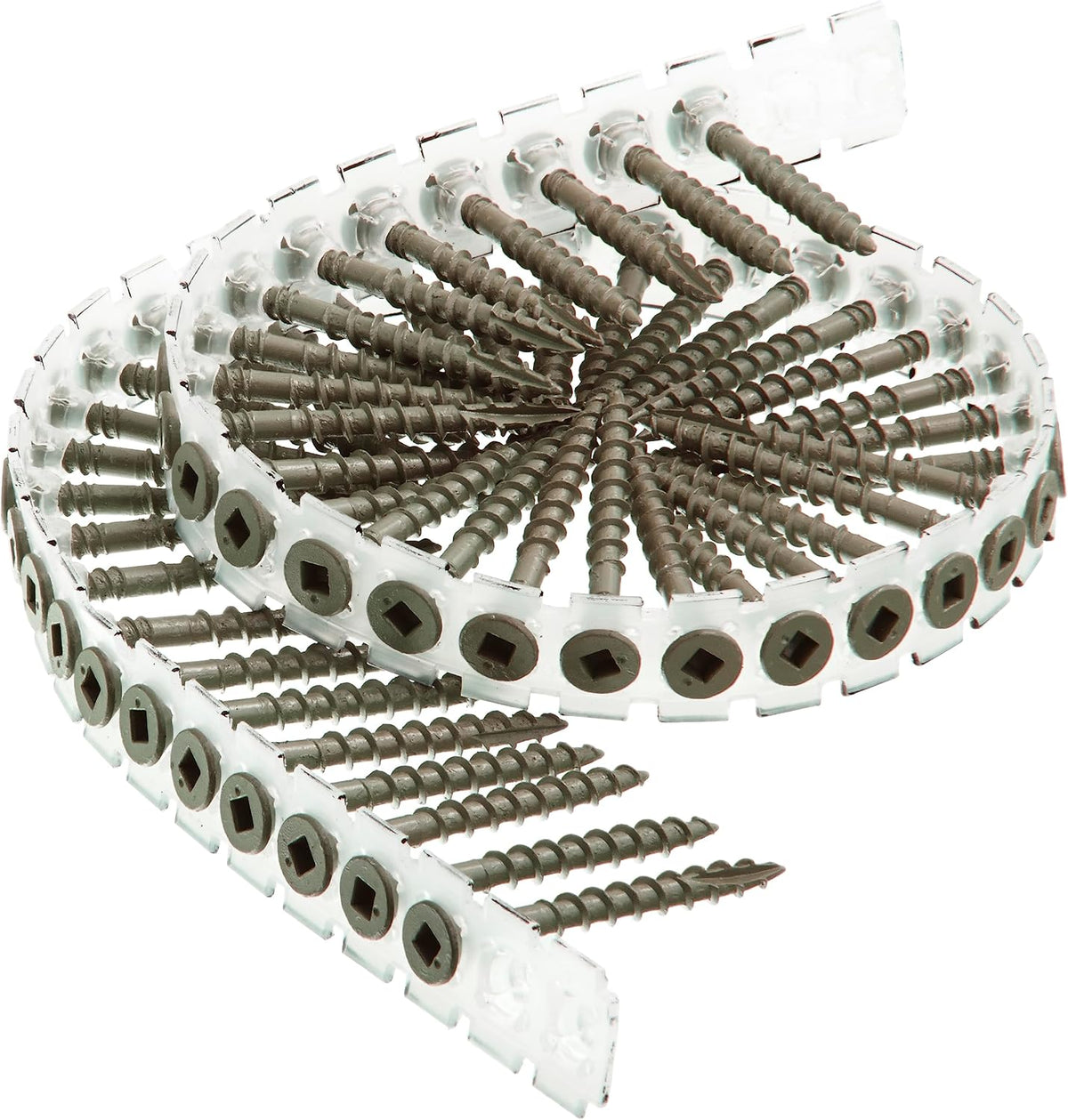 senco duraspin#8x1-3/4 collated ext decking, dock screw (08d175w), main product view